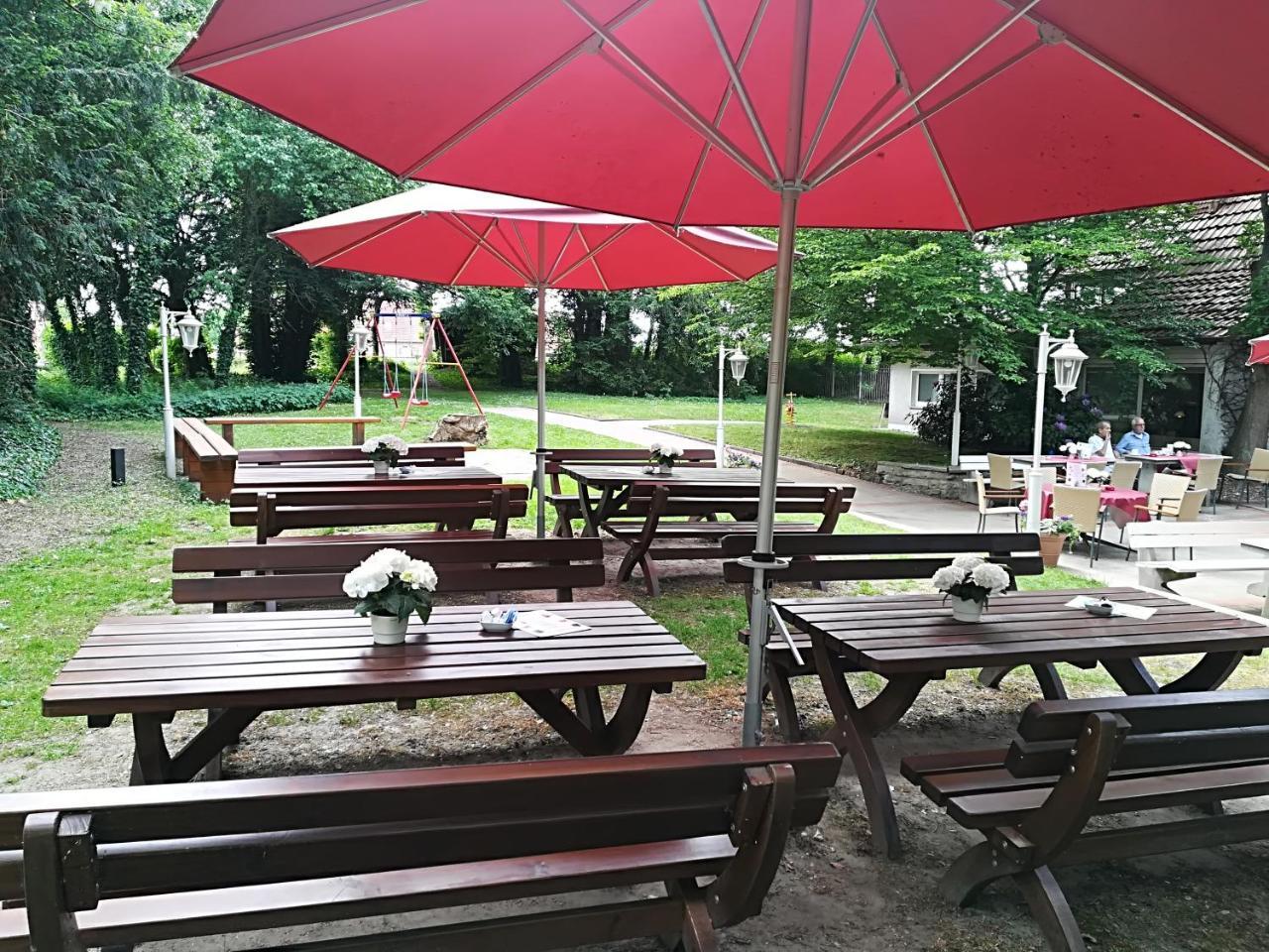 Gasthof Bad Hopfenberg Petershagen Buitenkant foto