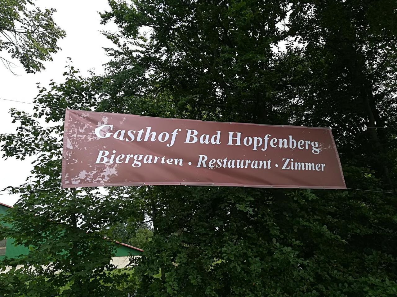 Gasthof Bad Hopfenberg Petershagen Buitenkant foto